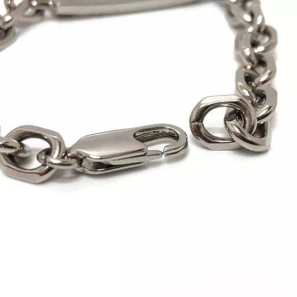 LOUIS VUITTON LV ID Accessory ID Bracelet Metal Silver/Strath - Picture 7 of 8
